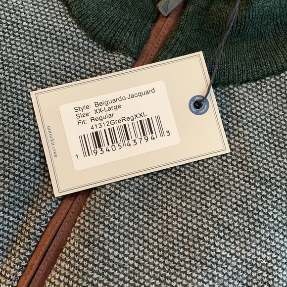 UNTUCKit 1/4 zip men’s sweater - Picture 5 of 5